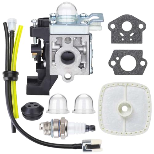 HOODELL Adjustable SRM225 Carburetor for Echo GT225 PE225 PAS-225 SHC-225 RB-K93 SRM-225 Weed Eater Parts Rebuild, Easy-Start Trimmer Edger Carb with Tune Up Kit Primer Bulb