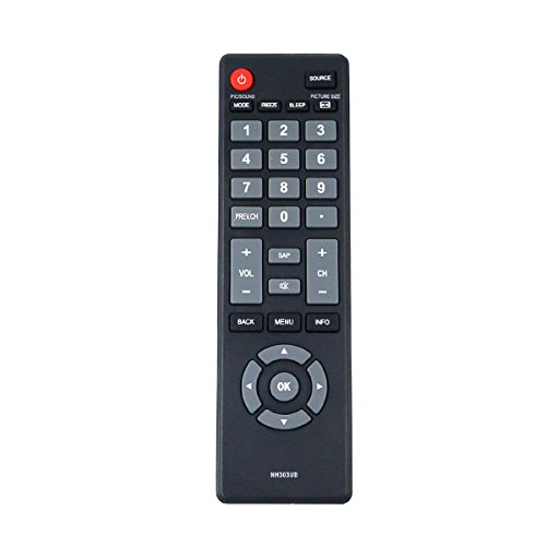 ZdalaMit NH303UD Replacement Remote Control fit for Emerson TV LF320EM4F LF320EM5F LF391EM4 LF391EM4A LF391EM4F LF401EM5 LE290EM4F LE391EM4 LF280EM5 LF280EM5F LF401EM5F LF501EM5 LF501EM5F LF551EM5