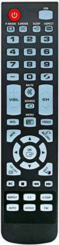 Replacement Remote Control for Element TV ELEFW195 ELDFT406 ELEFW408 ELEFW247 ELEFT326 ELEFT426 ELEFW504 ELEFW505 ELEFW328 ELEFW3916