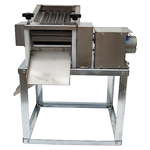 PreAsion Commercial Electric Pea Sheller Machine 110V Bean Pea Peeler Stainless Steel Pea Peeling Machine 60kg/h