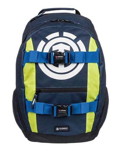 Element Men's Mohave Backpack – Lightweight Bookbag – with Skate Straps, Eclipse Navy, One Size