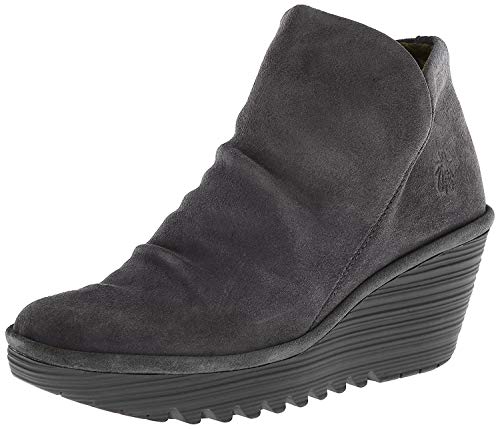FLY London Women's YIP, Diesel Oil Suede, 37 M EU (6.5-7 US)