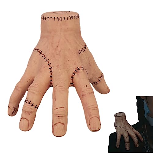 CoserWorld Halloween Fake Hand, Merchandise Latex Fake Hand for Costume Prop, Halloween Decorations (1 Hand)