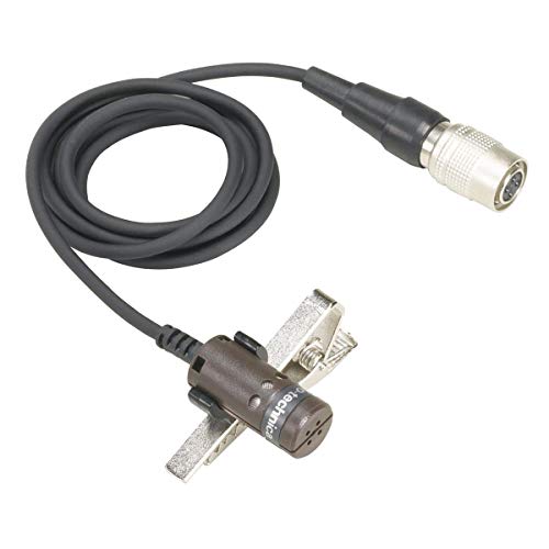 Audio Technica AT829CW Lavalier Microphone for AT UniPak, black