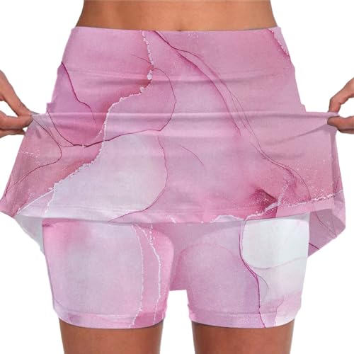 Ashowlaco Warehouse Skorts ofertas de Amazon High Waisted Capris Women's Wide Leg Shorts Women High Waisted Shorts Dark Green Skirts for Women Petite Cropped Shorts for Women