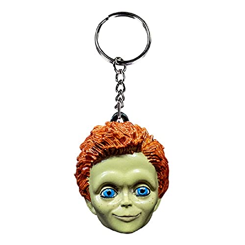 Trick or Treat Studios Licensed Seed Of Chucky Glen Head Keychain