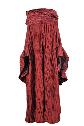 The Red Woman Melisandre Cosplay Costume Dress Loose Tailored