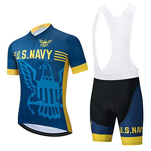 U.S Marine Corps Cycling Sets Bike Uniform Summer Cycling Jersey Set Road Bicycle Jerseys MTB Breathable Cycling Clothing XXL