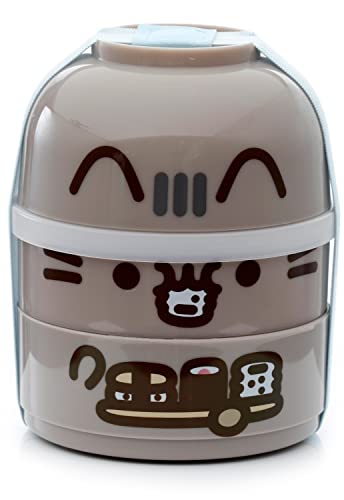 Puckator Pusheen Design Stacked Bento Boxes LBOX66 Food Storage Container