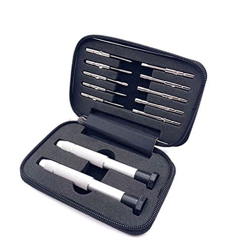 YÁSEZ Eyeglass Repair Kit Multi-Function Glasses Accessories Repair Kit Glasses Screwdriver Set Tool Small Screwdriver