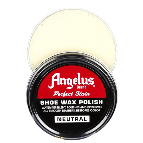 Angelus Shoe Wax Polish 3oz (Neutral)