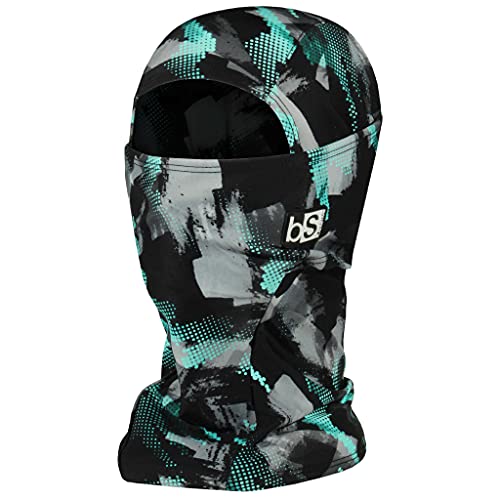 BLACKSTRAP Hood Balaclava Face Mask, Dual Layer Cold Weather Headwear for Men and Women (Geode Teal)
