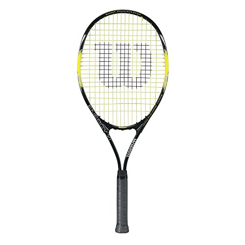 Wilson Energy XL Adult Recreational Tennis Racket - Grip Size 3 - 4 3/8', Yellow/Black
