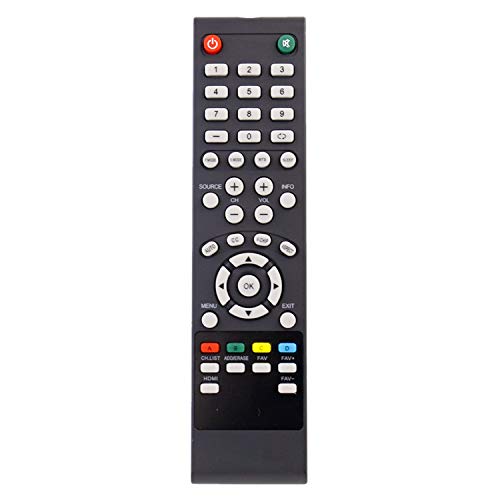 New Replacement Remote Control Compatible with Seiki LED HDTV LC-32GC12F LC-46G68 LC-40G81 LC-40GJ15 LC-37G77B LC-22G82 LC-24G82 LC-32G82 LE-46GCA LE-55G77E LE-32SCL-C LE-55GB2A LE-22GBR-C LE-39GJ05
