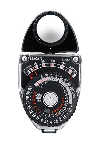 Sekonic L-398A Light Meter Studio Deluxe III (401-399),Black