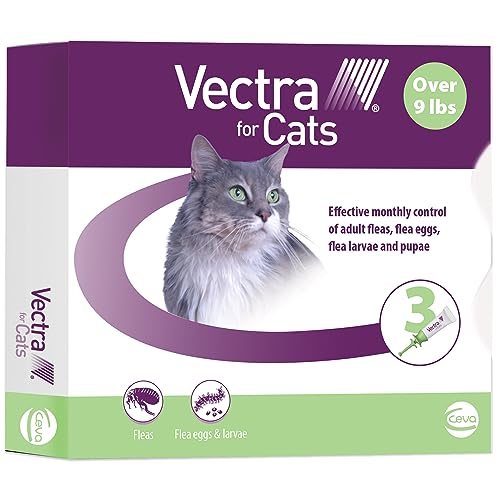 Vectra for Cats Over 9lbs 3 Doses Green by Ceva