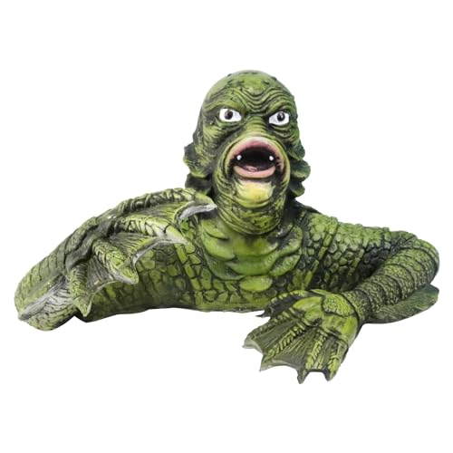 stepsin Creature from The Black Lagoon Lizard Man Figurines Universal Monsters Horror Wall Decoration Outdoor Decor Statue