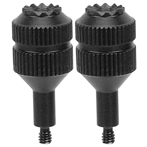 Labuduo Aluminum Controller Joysticks, Aluminium Alloy Comfortable Controller Joysticks for Metal Joystick Protector for Model Airplane Accessories(Black)