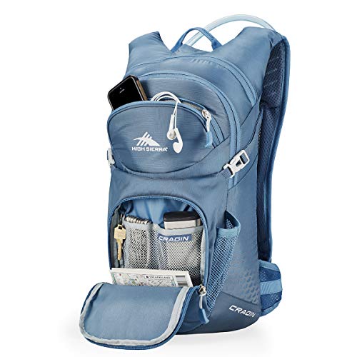 High Sierra Hydration Backpack Easy Fill, Size: 18 x 9 x 4.7 in, Capacity: 12 L + 2 L Reservoir