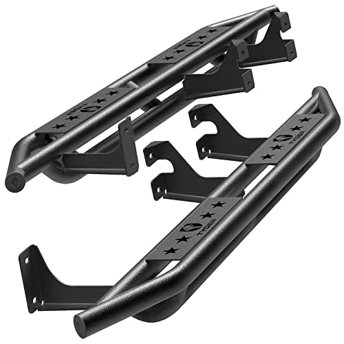Tyger Auto Star Armor Compatible with 2007-2014 Toyota FJ Cruiser SUV | TG-AM2T20068 | Side Step Rails Nerf Bars Running Boards