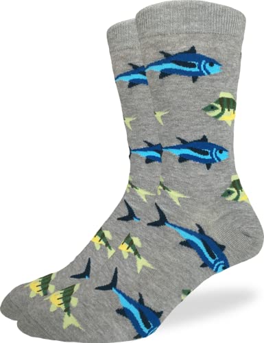 Good Luck Sock Men's School of Fish Socks, Adult