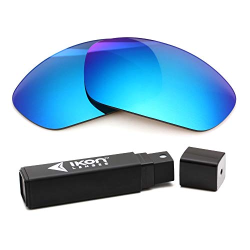 IKON LENSES Replacement Lenses For Costa Brine (Polarized) - Fits Costa Del Mar Brine Sunglasses (Ice Mirror)