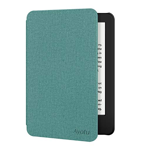 Ayotu Case for Amazon Kindle 10th Gen 2019 Released - Durable Cover with Auto Wake/Sleep (Will not fit Kindle Paperwhite or Kindle Oasis or Kindle 2022), Mint Green