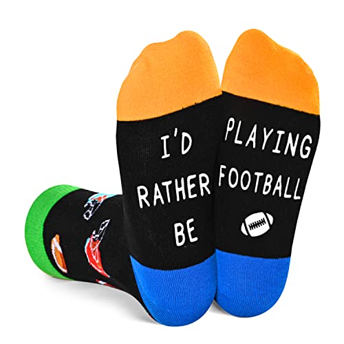 HAPPYPOP Football Gifts For Boys, Gifts For Youth Boys Kids Who Love Football, Football Stuff Football Socks