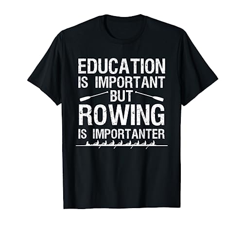Funny Rowing Art For Men Women Row Boat Crew Coxswain Lovers T-Shirt