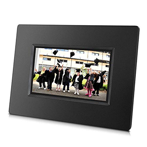 Alpha Digital KS782 7 Inch Cloud Frame- Innovated APP Design, Best, iPhone & Android App, 1024x600 Hi-Res Screen, 20GB Free Cloud Storage, 8GB Internal Memory, Mobile Phone Operate Frame