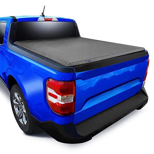 Tyger Auto T3 Soft Tri-fold Truck Bed Tonneau Cover Compatible with 2022-2024 Ford Maverick | 4.5' (54') Bed | TG-BC3F1061