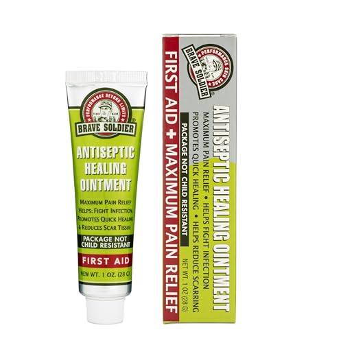 Accelerate Wound Healing Ointment - Best Wound Healing, Scab Healing, Wound Care, Burn Ointment & Skin Repair Cream with Tea Tree Oil - Antiseptic Healing Ointment for Burns, Wounds & More, 1 oz (28g)