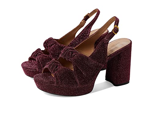 Aerosoles Women's Nadia Heeled Sandal, Pink Metallic, 9