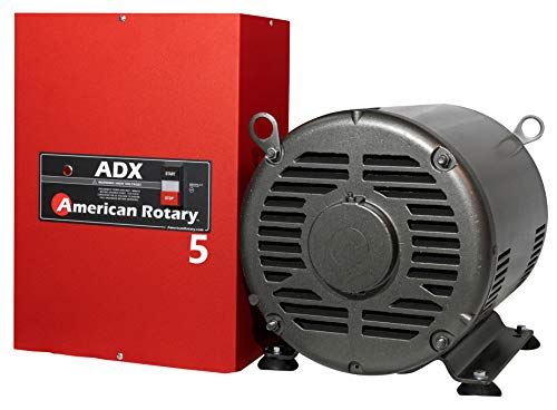 Limited Edition Red Rotary Phase Converter 5 HP 1 to 3 Phase - CNC Extreme Duty ADX05 (RED)|Can Start up to a 2.5Hp / 7 Amp 208-240v Load