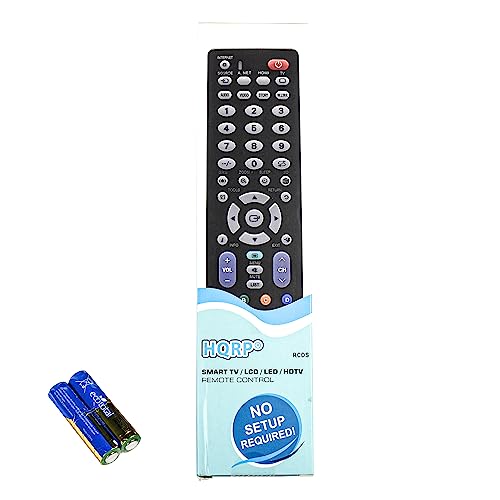 HQRP Remote Control Works with Samsung LN26D450G1D LN32D430G3D LN32D450G1D LN32D550K1F LN37D550K1F LN40D550K1F LN46D550K1F LCD LED HD Smart TV