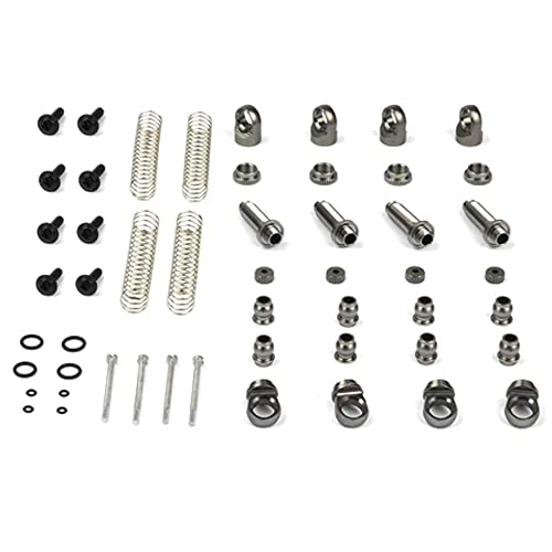 Carisma 16087 Aluminum Oil-Filled Shock Set (4): MSA-1E