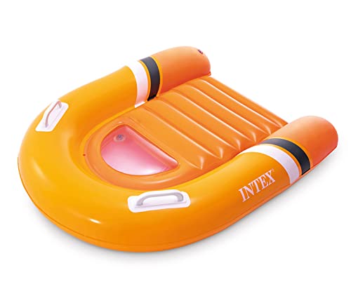 Intex Surf Rider Inflatable Pool Float Boogie Board Bodyboard for Kids Swimming Pool Floating Toys, Learn to Swim Water Surf Board