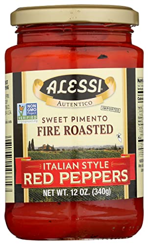 Alessi Peppers, Fire Rstd, 12-Ounce