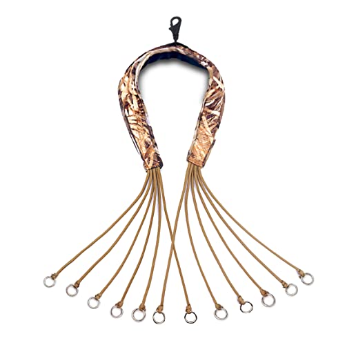 Auscamotek Duck Lanyard Carrier Waterfowl Hunting Game Tote Camo Padded Bird Dove Strap 12 Drops