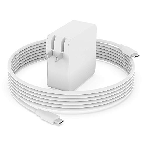 65W Type C AC Charger Fit for Samsung Galaxy Book Pro 360 NP950QDB NP930QDB NP935QDC Galaxy Book Pro NP950XDB NP930XDB 15.6”13.3 ” USB C Laptop Power Supply Adapter Cord