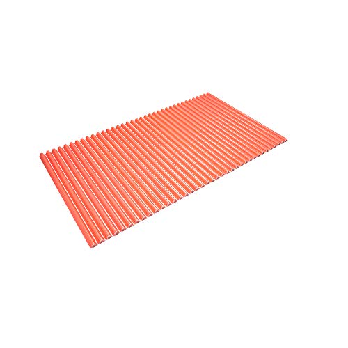 Topre M12 Shutter Type Bathtub Cover, Wave, 27.6 x 47.2 inches (70 x 120 cm), Pink