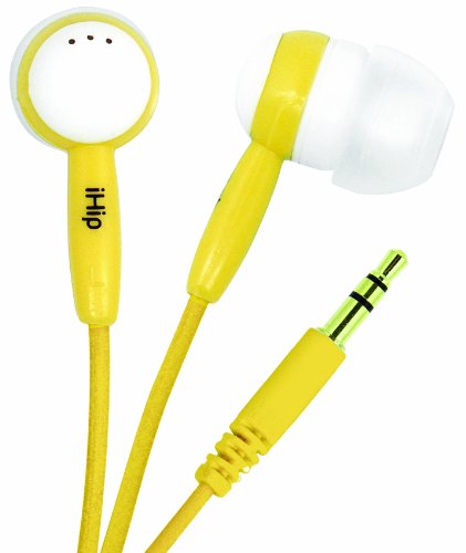 iHip IP-CEP201-Y NCE Fashion Stereo Earphones (Yellow)