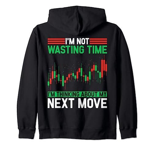 Stock Market Broker Trader Forex Day Trading - Stock Trading Zip Hoodie