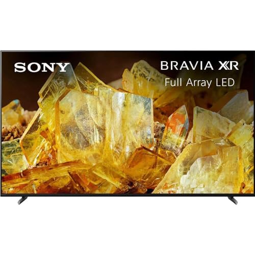 Sony 55 Inch 4K Ultra HD TV X90L Series: BRAVIA XR Full Array LED Smart Google TV with Dolby Vision HDR and Exclusive Features for The Playstation 5 XR55X90L- 2023 Model,Black