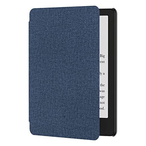 Ayotu Case for All-New 6.8' Kindle Paperwhite (11th Generation - 2021 Release), Durable Smart Cover with Auto Sleep/Wake, Only Fit 2021 Kindle Paperwhite or Signature Edition, Dark Blue