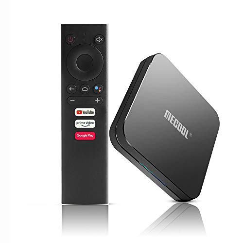 Google Certified MECOOL KM9 PRO The Real Android TV OS Android 10.0 4G RAM 32G ROM Dual WiFi 2.4G 5G Voice Remote Control