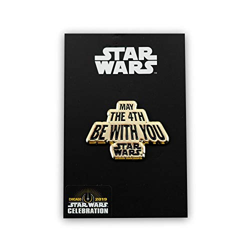 Star Wars May The Fourth Be With You Pin Gold Edition | Star Wars Collector Pin