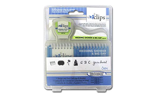 Sizzix eclips Cartridge - Wedding Shower & Big Day Alphabet