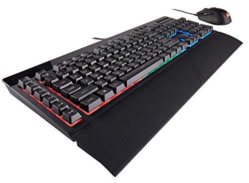 Corsair USB 2.0 Type-A Gaming K55 + HARPOON RGB Gaming Keyboard and Mouse Combo