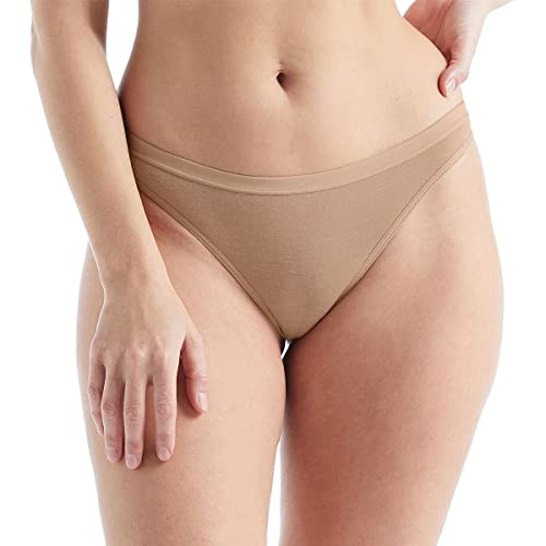 Icebreaker Merino Women's Siren Thong, Praline, Large